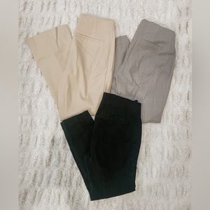 High-Rise Slim Fit Work Pant Bundle